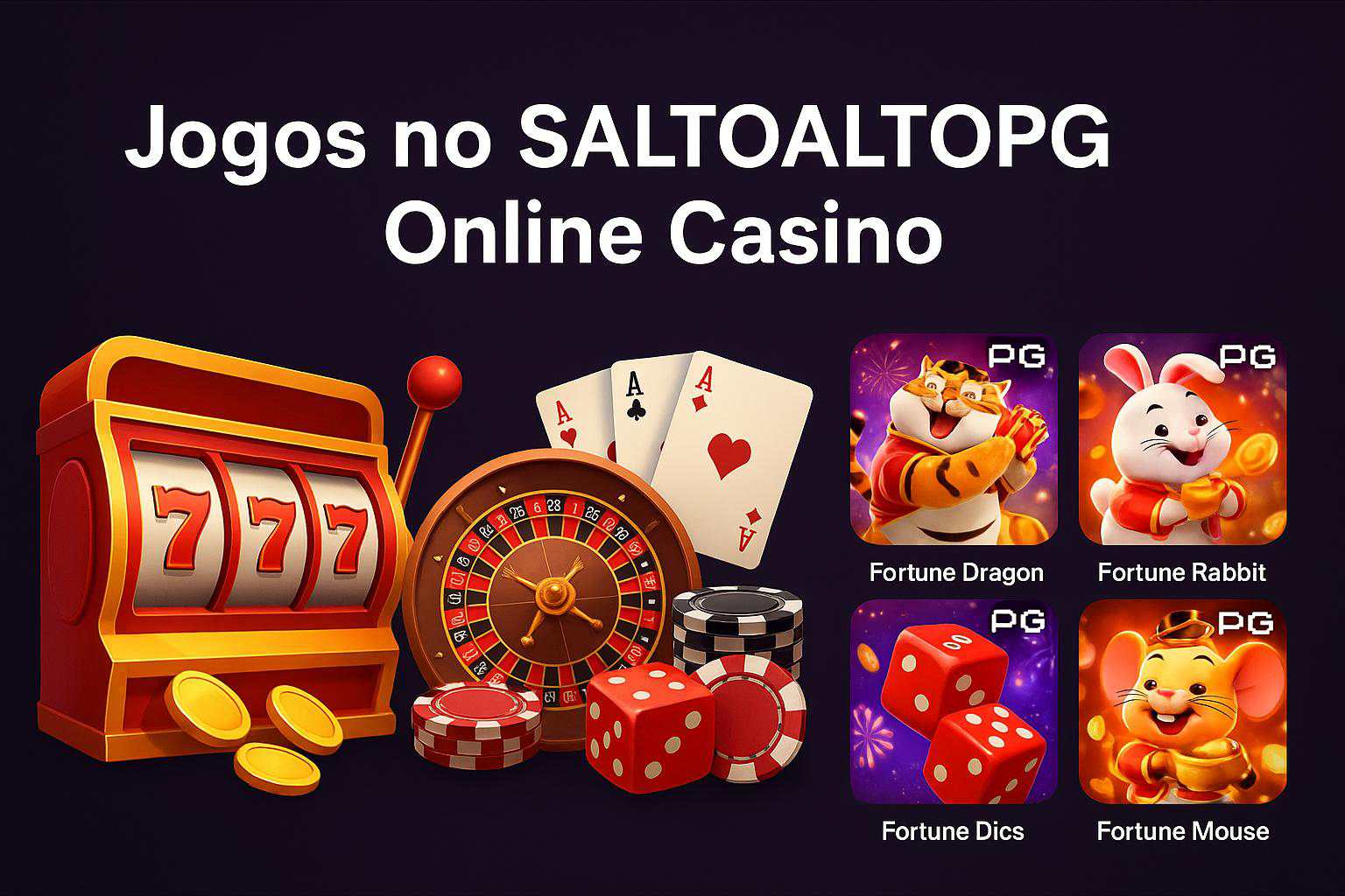 Jogos de cassino online inovadores e emocionantes na SALTOALTOPG