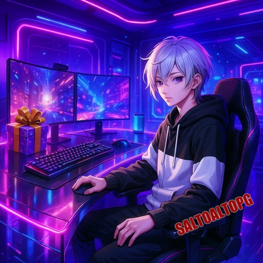 Imagem promocional da SALTOALTOPG mostrando a plataforma e suas vantagens