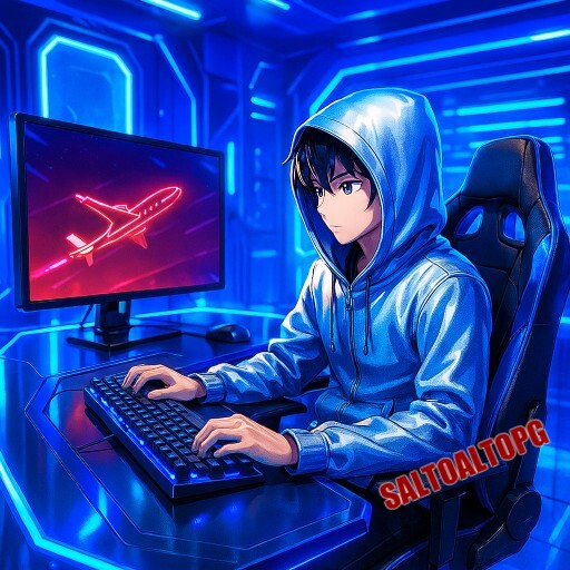 Imagem promocional da SALTOALTOPG mostrando a plataforma e suas vantagens