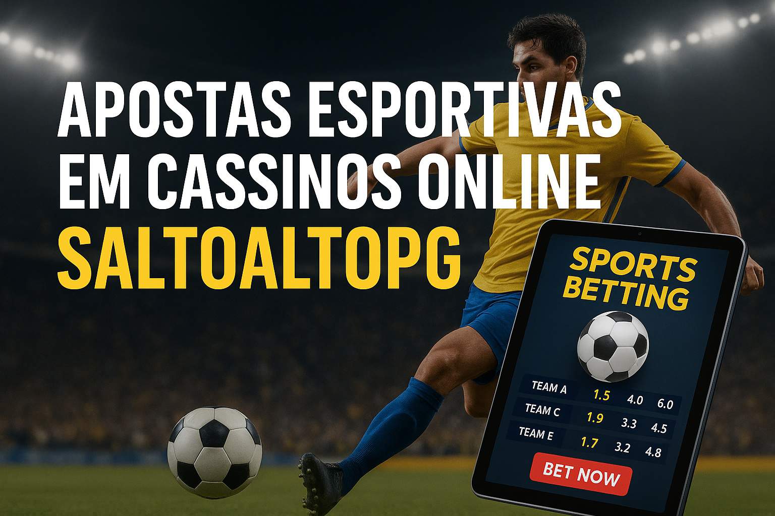 Apostas esportivas no cassino online SALTOALTOPG