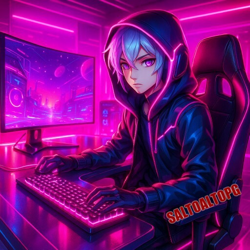 Arte promocional da SALTOALTOPG evidenciando vantagens da plataforma