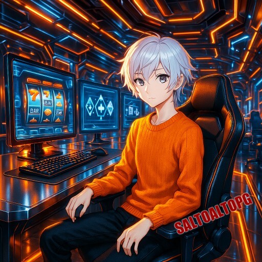 Imagem promocional da SALTOALTOPG mostrando a plataforma e suas vantagens