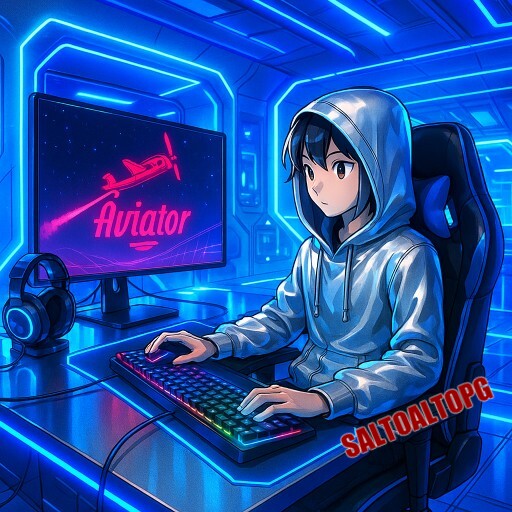 Imagem promocional da SALTOALTOPG mostrando a plataforma e suas vantagens